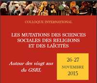 Les mutations des sciences sociales des religions et des laïcités. Autour des vingt ans du GSRL
