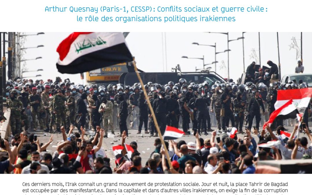 Lundi 2 mars 2020 – Table-ronde : “L’Irak en mouvement, entre révolution et guerre civile?”