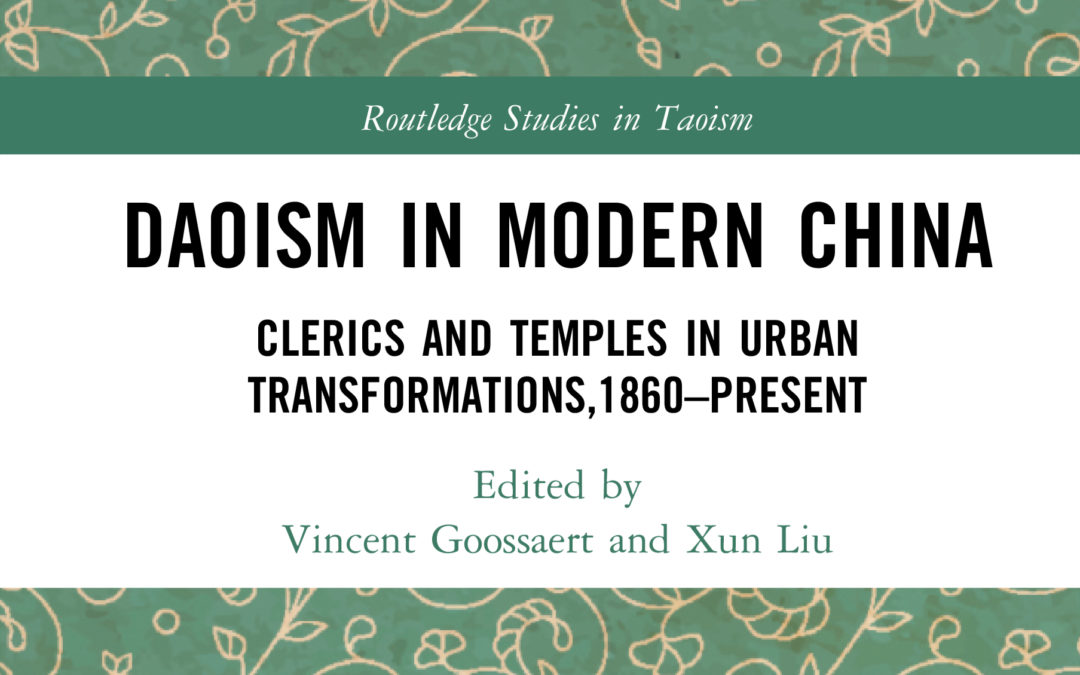 Parution – Vincent Goossaert : “Daoism in Modern China”