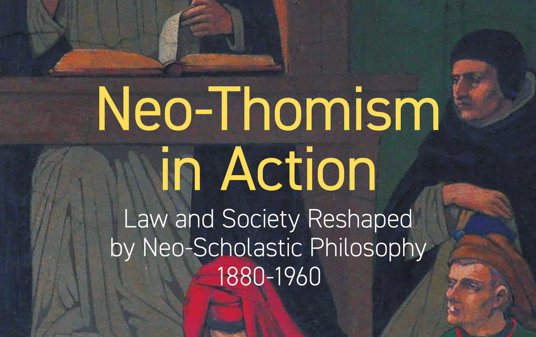Parution – Vincent Genin : “Neo-Thomism in Action”