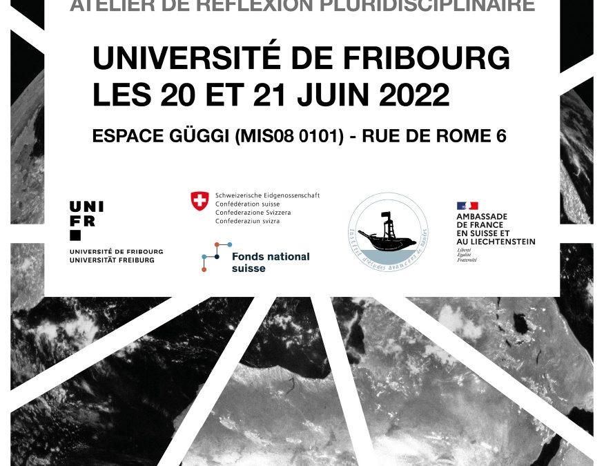 Événement – Alfonsina Bellio à l’Atelier de Réflexion Pluridisciplinaire “Figures de la Faiblesse”  de l’Université de Fribourg – 20 et 21 juin 2022
